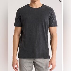 Robert Barakett Kentville Charcoal Short Sleeve Tee L